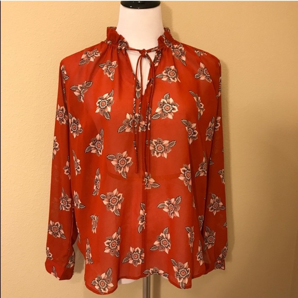 LOFT Tops - Loft floral blouse